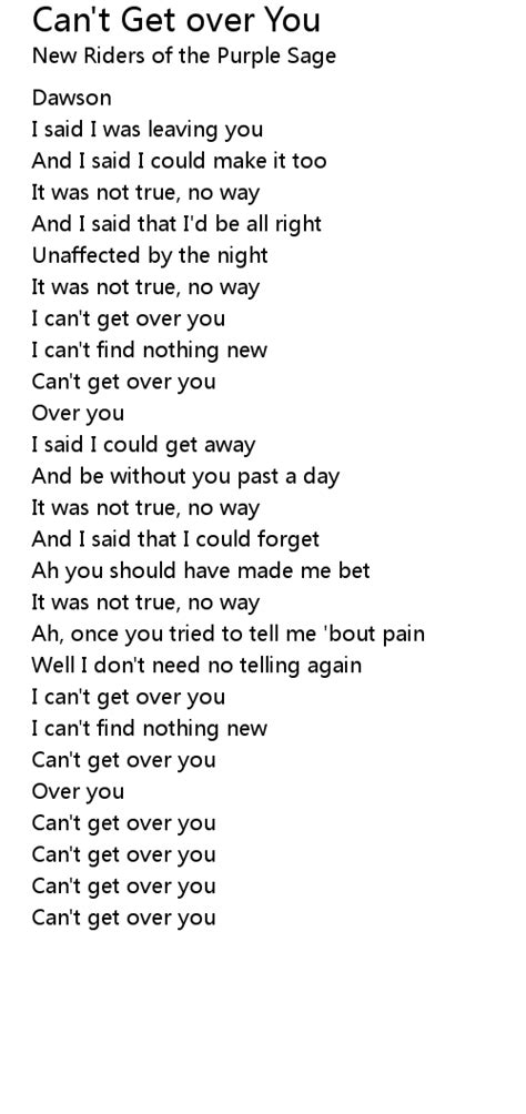 lyrics of over you|can't get over you lyrics.